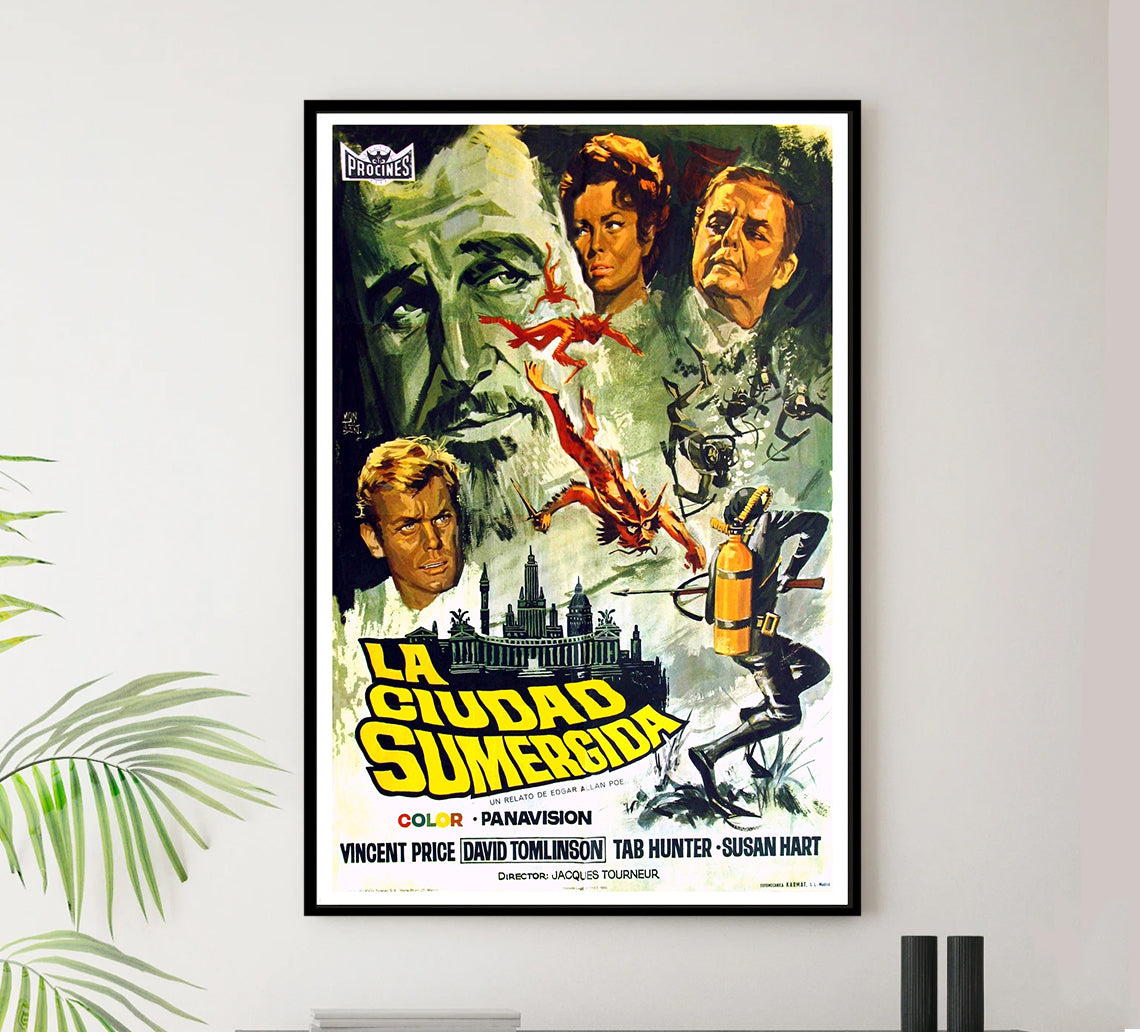 War-Gods of the Deep 1965 - Spain - v1 - Classic Movie Poster