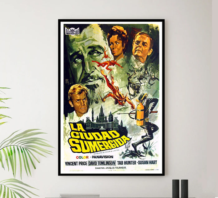 War-Gods of the Deep 1965 - Spain - v1 - Classic Movie Poster
