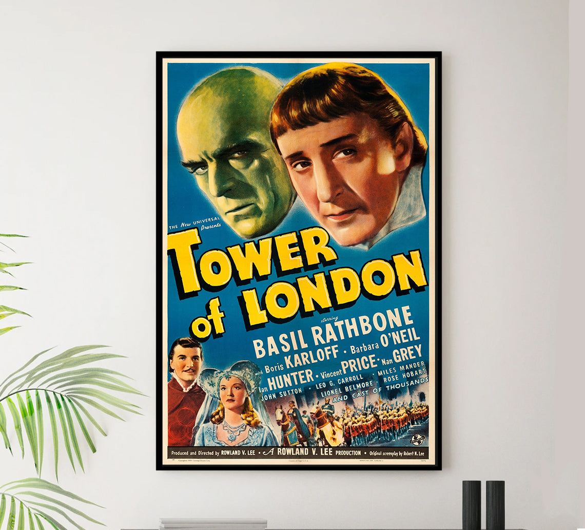 Tower of London 1939 - US - v2 - Classic Movie Poster