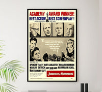 Judgment at Nuremberg 1961 - US - v3 - Classic Movie Poster