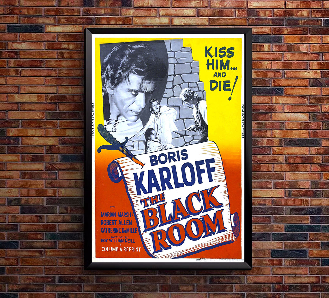 The Black Room 1935 - US - v1 - Classic Movie Poster