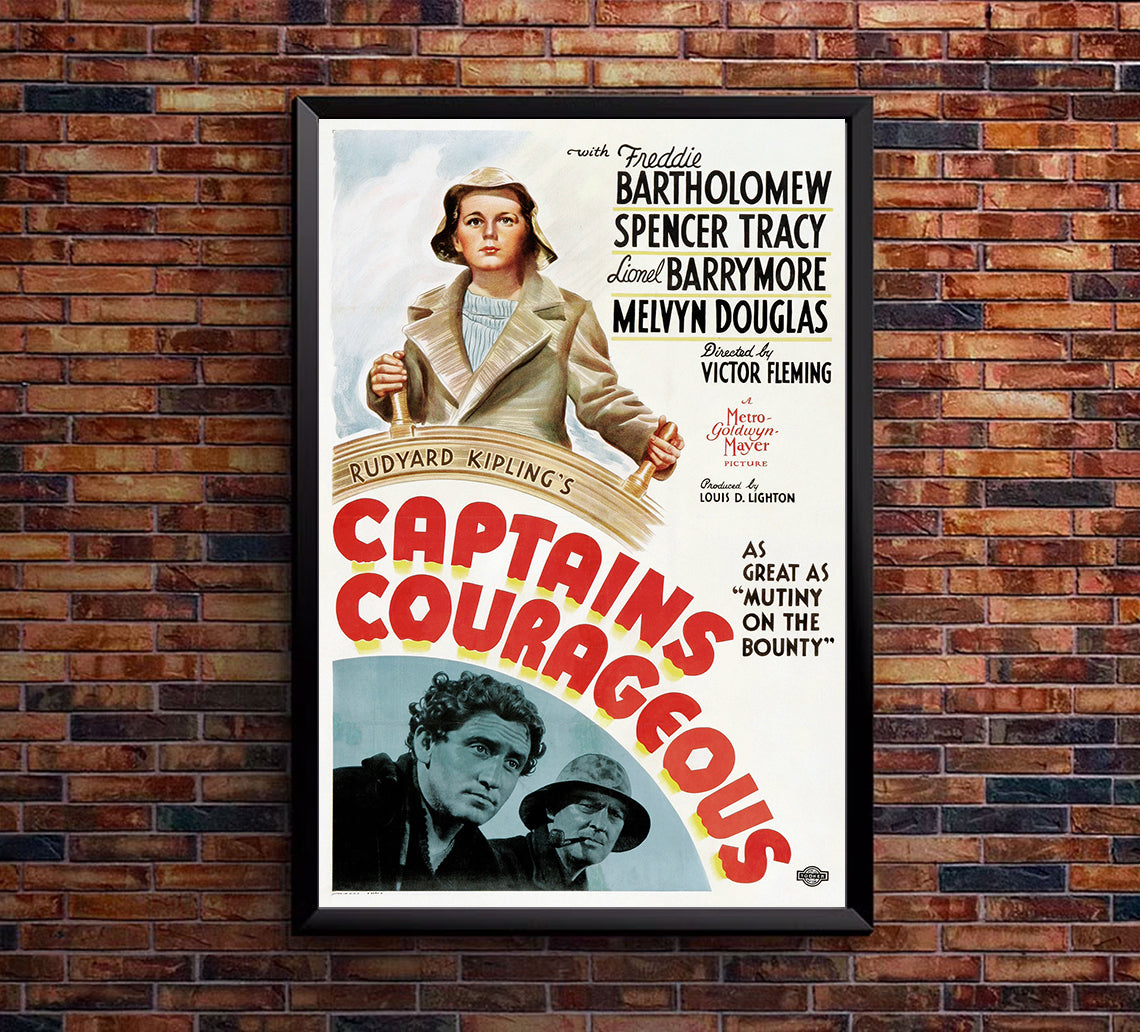Captains Courageous 1937 - US - v1 - Classic Movie Poster