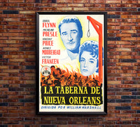 Adventures of Captain Fabian 1951 - Spain - v1 - Classic Movie Poster