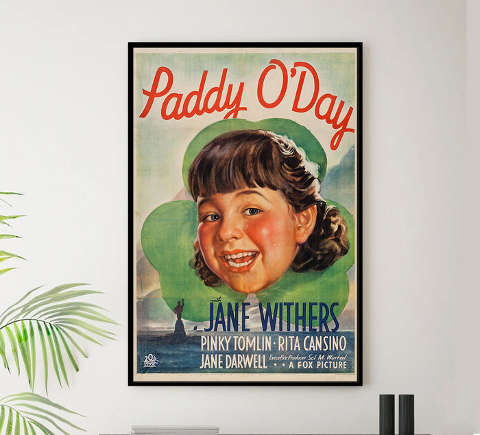 Paddy O'Day 1936 - Rita Hayworth - US - Classic Movie Poster