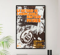 Dr. Phibes Rises Again 1972 - France - v1 - Classic Movie Poster