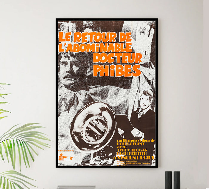 Dr. Phibes Rises Again 1972 - France - v1 - Classic Movie Poster