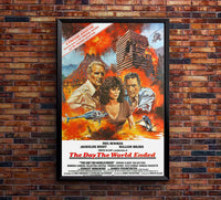 When Time Ran Out... 1980 - Paul Newman - UK - Classic Movie Poster