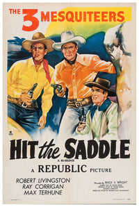 Hit the Saddle 1937 - Rita Hayworth - US (2) - Classic Movie Poster