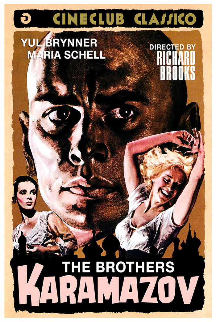 The Brothers Karamazov 1958 - Spain - v3 - Classsic Movie Poster