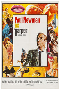 Harper 1966 - Paul Newman - Spain - Classic Movie Poster