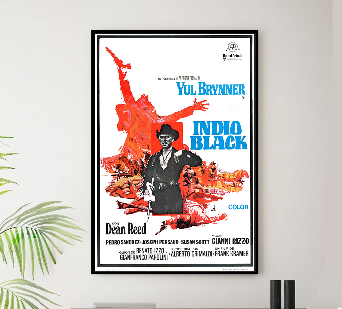 Indio Black, sai che ti dico Sei un gran figlio di...mo... 1970 - Spain - v1 - Classsic Movie Poster
