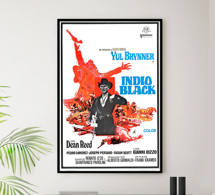 Indio Black, sai che ti dico Sei un gran figlio di...mo... 1970 - Spain - v1 - Classsic Movie Poster