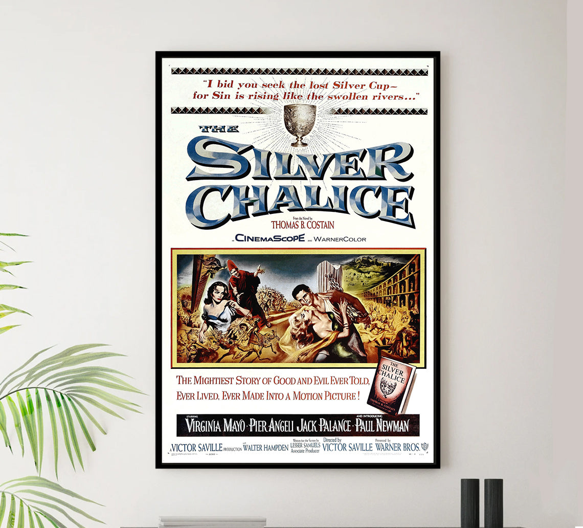 The Silver Chalice 1954 - Paul Newman - US - Classic Movie Poster