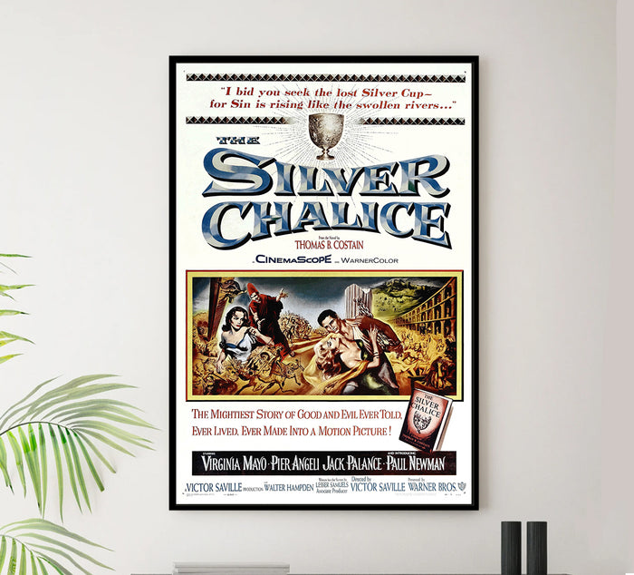 The Silver Chalice 1954 - Paul Newman - US - Classic Movie Poster