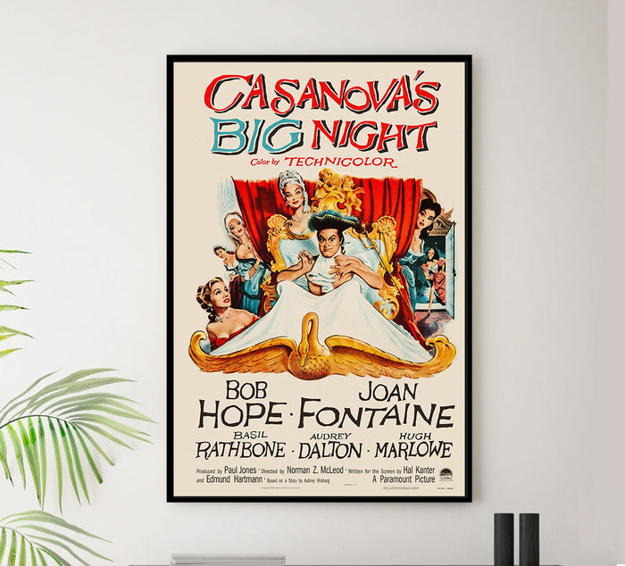 Casanova's Big Night 1954 - US - v1 - Classic Movie Poster