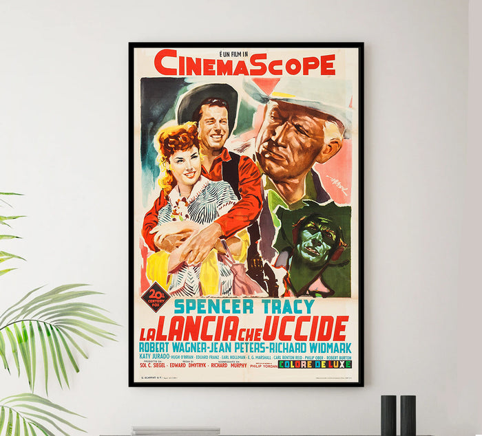 Broken Lance 1954 - Italy - v1 - Classic Movie Poster