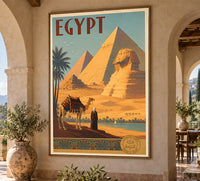Egypt - Tourism - v1 - Vintage Travel Poster