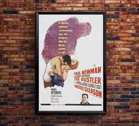 The Hustler 1961 - Paul Newman - US - Classic Movie Poster