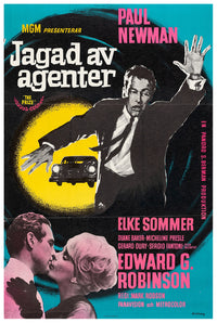 The Prize 1963 - Paul Newman - Sweden - Classic Movie Poster