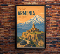 Armenia - Tourism - v1 - Vintage Travel Poster