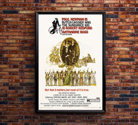 Butch Cassidy and the Sundance Kid 1969 - Paul Newman - US - Classic Movie Poster