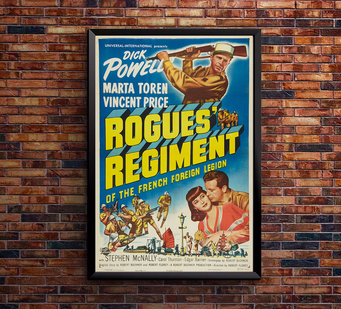 Rogues' Regiment 1948 - US - v1 - Classic Movie Poster