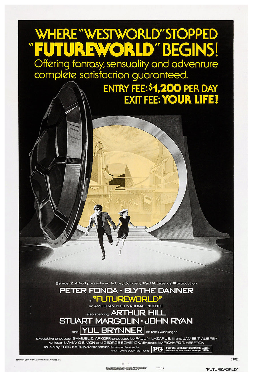 Futureworld 1976 - US - v1 - Classsic Movie Poster