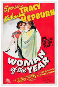 Woman of the Year 1942 - US - v4 - Classic Movie Poster