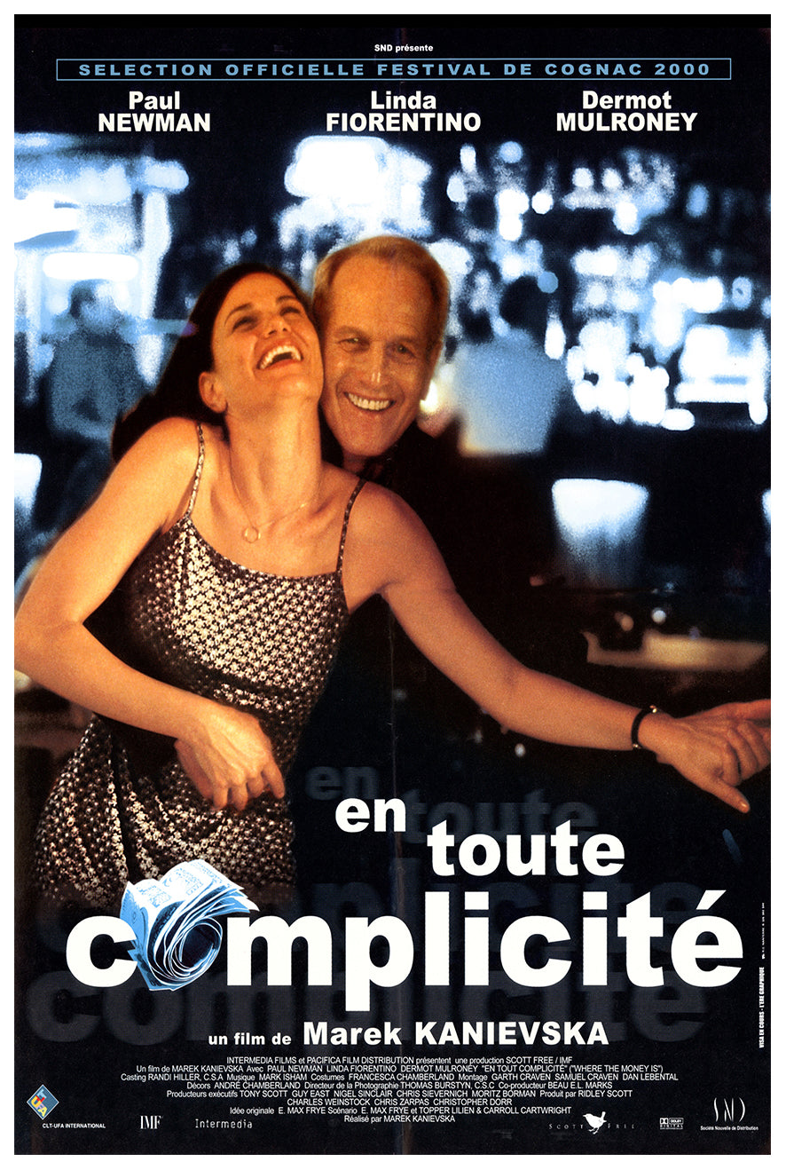 Where the Money Is 2000 - Paul Newman - France - Classic Movie Poster