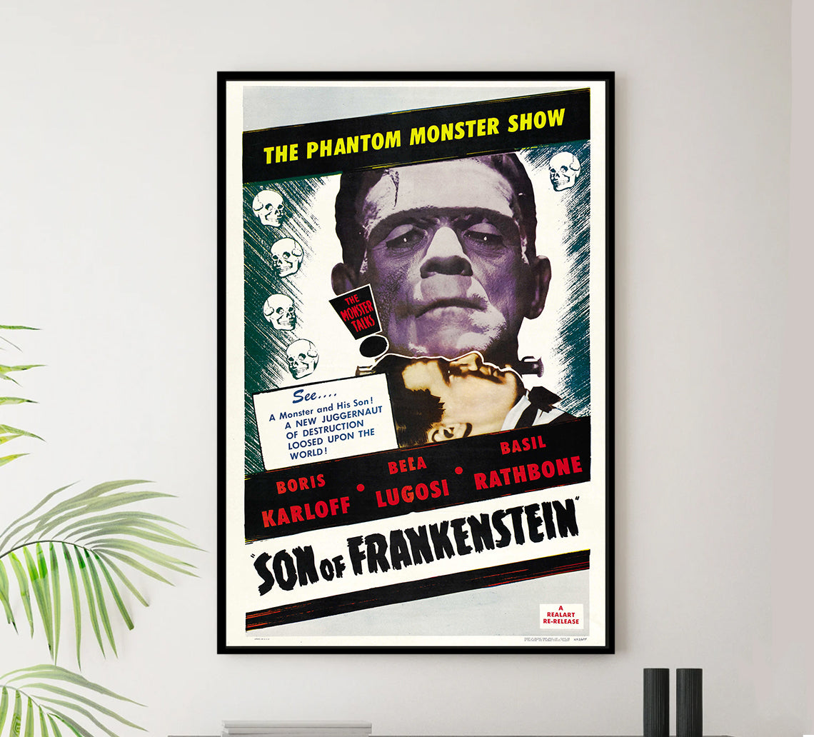 Son of Frankenstein 1939 - US - v5 - Classic Movie Poster