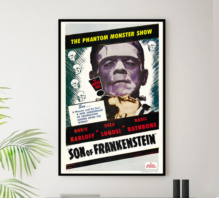 Son of Frankenstein 1939 - US - v5 - Classic Movie Poster