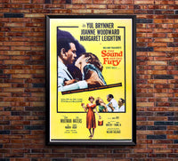 The Sound and the Fury 1959 - US - v1 - Classsic Movie Poster