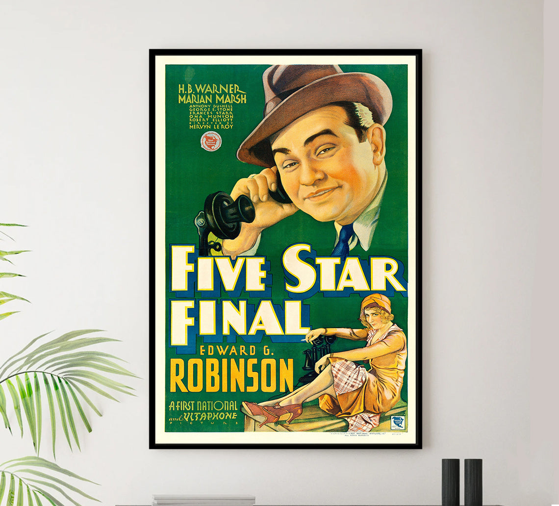 Five Star Final 1931 - US - v1 - Classic Movie Poster