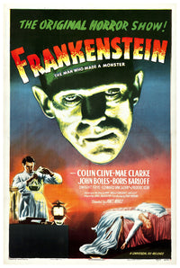 Frankenstein 1931 - US - v14 - Classic Movie Poster
