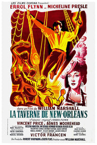 Adventures of Captain Fabian 1951 - France - v1 - Classic Movie Poster