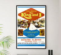 The King and I 1956 - US - v1 - Classsic Movie Poster