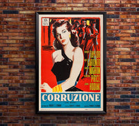 The Bribe 1949 - Italy - v4 - Classic Movie Poster