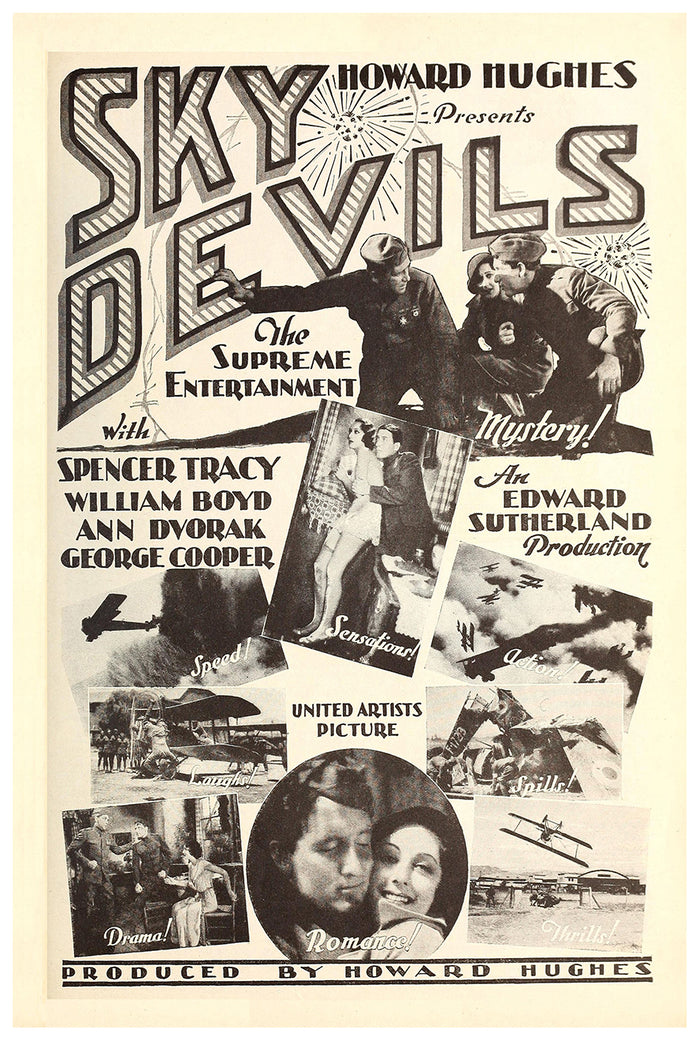 Sky Devils 1932 - US - v5 - Classic Movie Poster