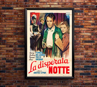 The Long Night 1947 - Italy - v2 - Classic Movie Poster