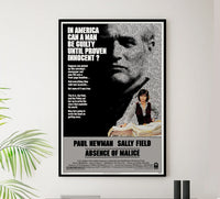 Absence of Malice 1981 - Paul Newman - US - Classic Movie Poster