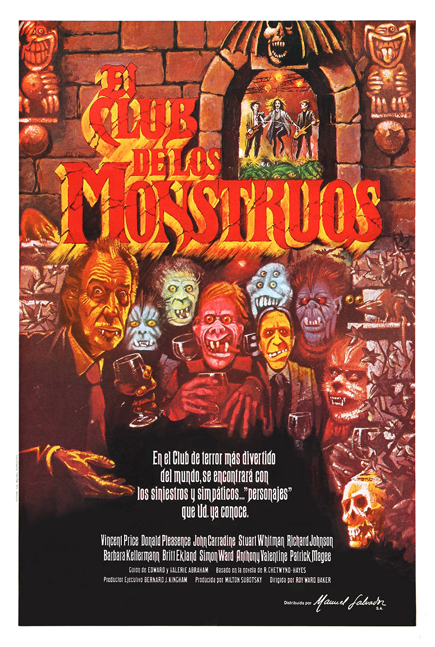 The Monster Club 1981 - Spain - v1 - Classic Movie Poster