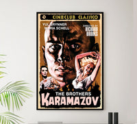 The Brothers Karamazov 1958 - Spain - v3 - Classsic Movie Poster