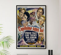 Plymouth Adventure 1952 - Belgium - v1 - Classic Movie Poster