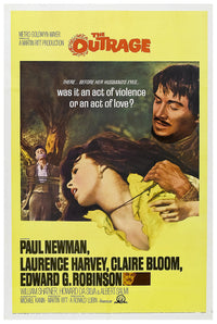 The Outrage 1964 - Paul Newman - US - Classic Movie Poster
