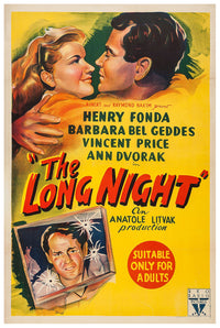 The Long Night 1947 - Australia - v1 - Classic Movie Poster