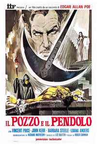 Pit and the Pendulum 1961 - Italy - v2 - Classic Movie Poster