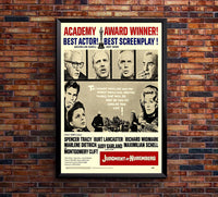 Judgment at Nuremberg 1961 - US - v3 - Classic Movie Poster