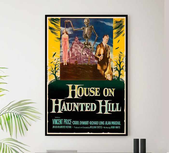 House on Haunted Hill 1959 - US - v4 - Classic Movie Poster