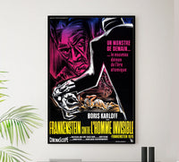 Frankenstein - 1970 1958 - France - v2 - Classic Movie Poster