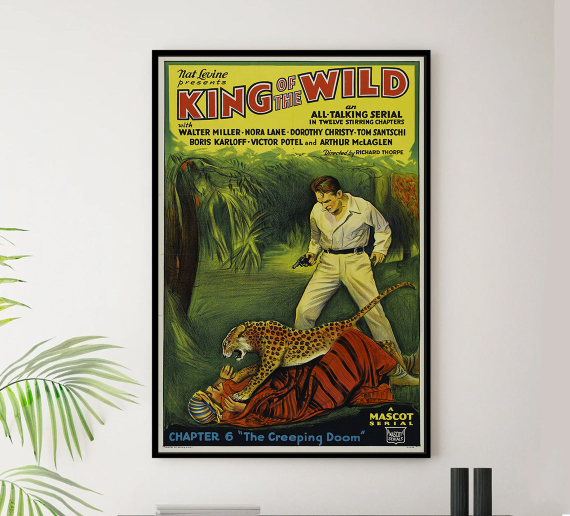 King of the Wild 1931 - US - v3 - Classic Movie Poster